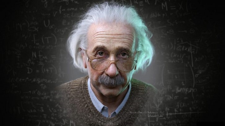 Retrato de Einstein